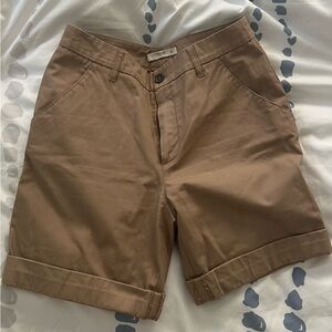 Vintage Prada Tan Cargo Shorts for Women